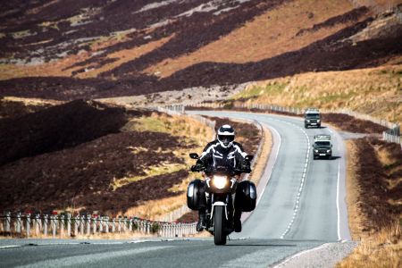 Moto touring the NC500